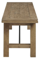 Olliix by INK+IVY Sonoma Reclaimed Grey Dining Bench-1