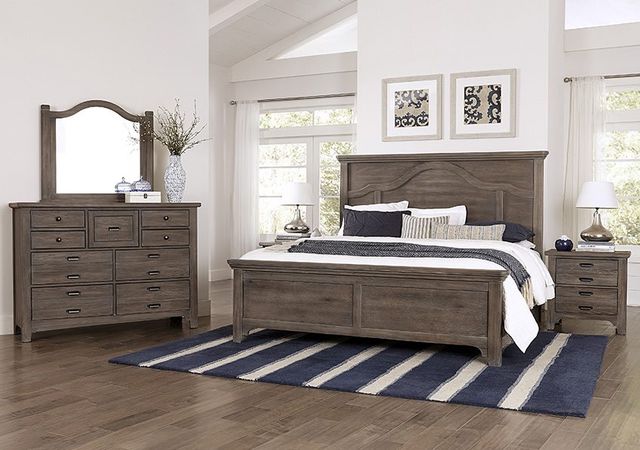 LM Co Home By Vaughan-Bassett Bungalow Home by Ben & Erin Napier Folkstone Queen Mantel Bed-1