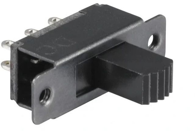 RadioShack 0.5A at 30 VDC DPDT Sub Mini Slide Switch (2 Pack)-0