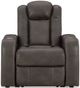 Signature Design by Ashley® Fyne-Dyme Shadow Power Recliner-2