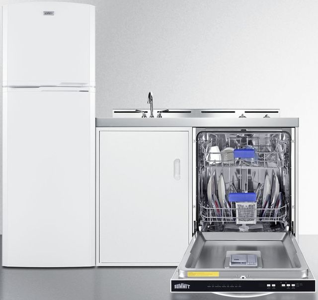 Summit® 71" White All-In-One Kitchenette-4