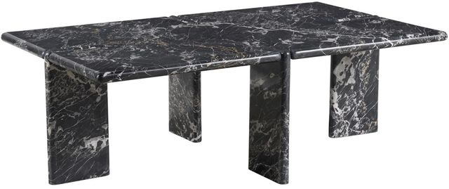 Universal Explore Home™ New Modern Magnus Black Cocktail Table-0