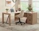 Sauder® Dixon City® Brushed Oak™ L-Shaped Desk-4