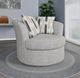 Emerald Home Myles Gray Swivel Chair-1