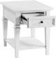 Steve Silver Co. Charlestown White End Table-4