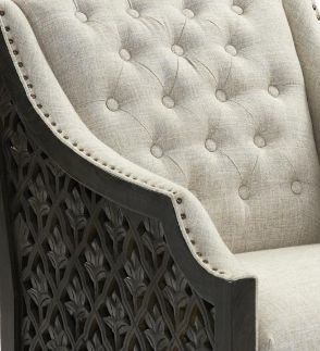 Jaipur Furniture Dunmore Dark Gray Chair-2