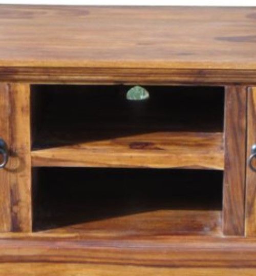 Jaipur Furniture Ganga Brown Plasma TV Cabinet-2