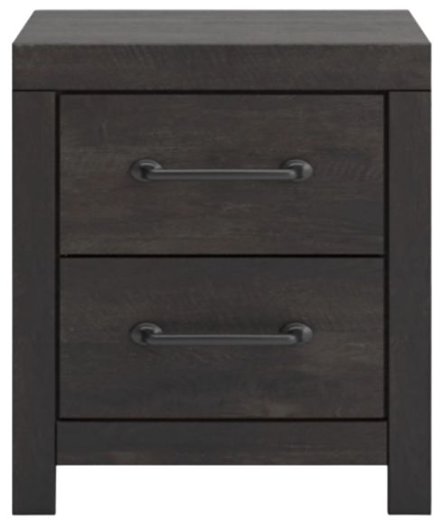 Signature Design by Ashley® Hollivern Dark Gray Nightstand-1