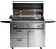 LYNX® Professional 42" 3-Burner Stainless Steel Freestanding Liquid Propane Gas Grill with All Trident Infrared Burners and Rotisserie-2