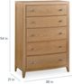 Bassett® Furniture Newbury Natural Chest-2