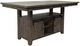 Jofran Inc. Madison County 7-Piece Barnwood Counter Dining Set-2