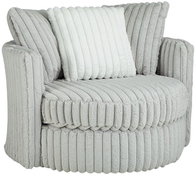 Albany Industries Mondo Gray Swivel Chair-0
