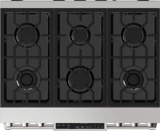 Thor Kitchen® Gordon Ramsay Series 36" Stainless Steel Pro Style Gas Range-1