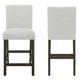 New Classic® Home Furnishings Carissa Espresso/Stone Counter Dining Chair-5