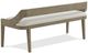 Riverside Furniture Pasadena Casual Taupe/Gray Dining Bench-3