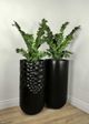 Le Present Round Bottom Black 36" Planter-2