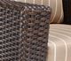 CabanaCoast® Customizable Louvre Wicker Outdoor Sofa-3