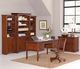 Whittier Wood® Furniture Customizable McKenzie 24" x 72" Bookcase with Doors-1