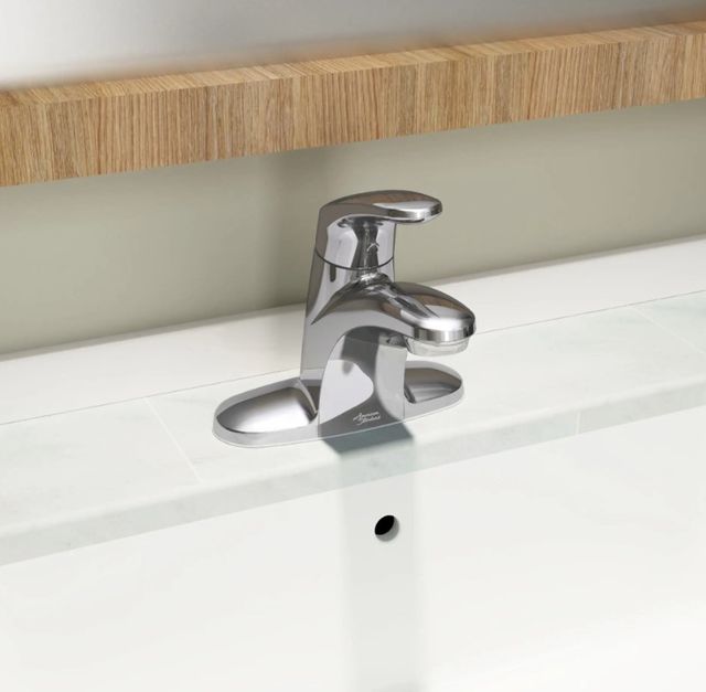 American Standard Colony® PRO Polished Chrome 4" Centerset Single-Handle Bathroom Faucet-1