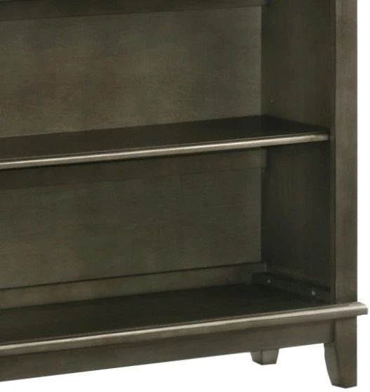 Intercon San Mateo Gray Youth Bookcase-2