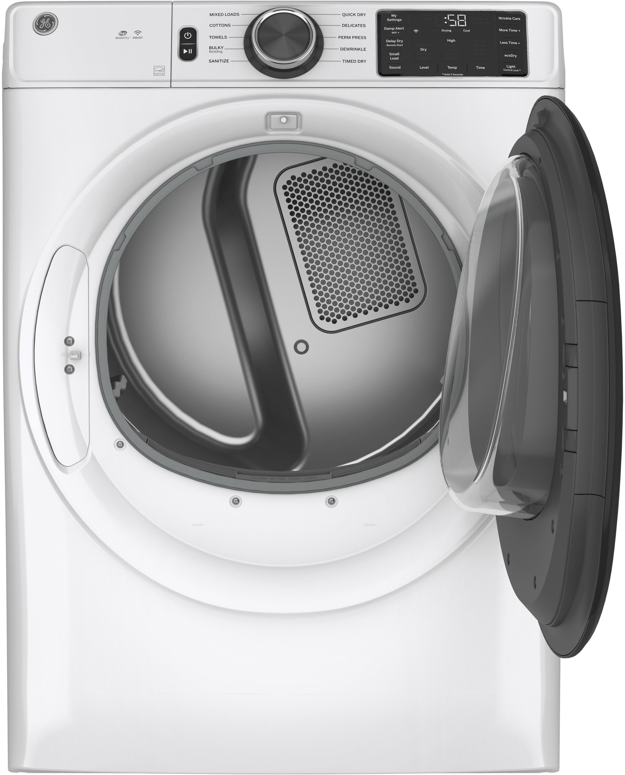 GE GFW550SSNWW Washer & GFD55GSSNWW Dryer - Thumbnail 4