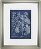 Classy Living Vision Studio Besler Leaves in Indigo I 40" Wall Art-0