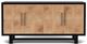 Riverside Furniture Davie Deep Onyx/Whiskey Barrel Accent Server-1