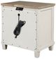 Benchcraft® Shaybrock Antique White/Brown Nightstand-3