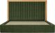 Moe's Home Collection Nina Forest Green Queen Bed-1