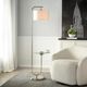 Stylecraft Brushed Nickel Floor Lamp-1