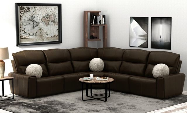 Catnapper Tramonti 5-Piece Chocolate Power Reclining Sectional-1