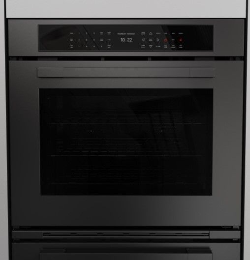 Fulgor Milano® Matteo 700 Series 30" Matte Black Touch Control Double Electric Wall Oven-2