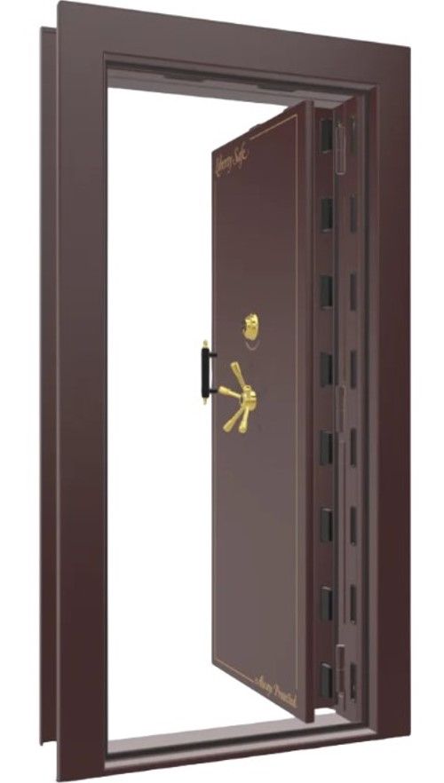 Liberty Safe Beast Burgundy Marble In-Swing Right Hinge Mechanical Vault Door-1