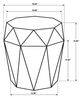 Coaster® Jacinto Natural Octagonal Side Table-3