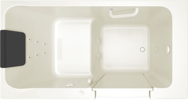 American Standard Luxury Series Linen Alcove Walk-In Whirlpool Bathtub-1