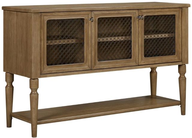 Bernards Tarrington Almond Mesh Door Server-0