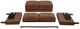 Coaster® Bowen II Rust Upholstered Sofa-4