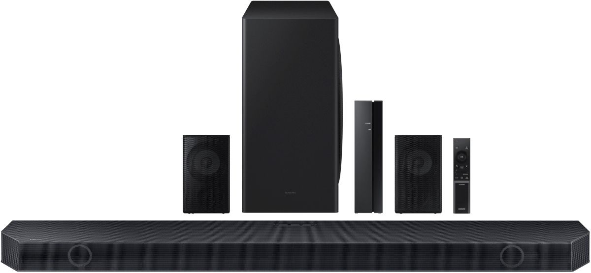 Samsung Electronics Q-Series 9.1.2 Channel Titan Black Soundbar System