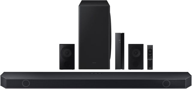 Samsung Electronics Q-Series 9.1.2 Channel Titan Black Soundbar System-0
