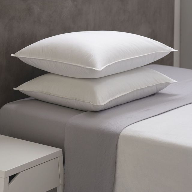Concept ZZZ White Queen Prime Feather Fiber Pillow-2