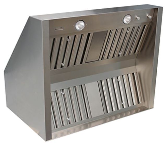 Trade-Wind® S7200 Series 72" Stainless Steel Outdoor Wall Mounted Range Hood-2