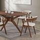 Furniture of America® Ebikon 5-Piece Walnut Oval Dining Table Set-2