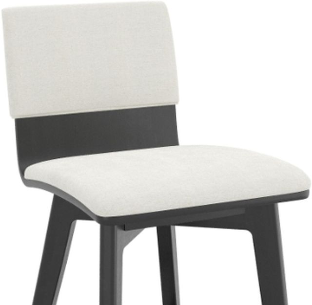 Canadel Downtown Peppercorn Washed Upholstered Fixed Stool-1