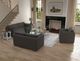 International Furniture Direct Vallarta Gray Loveseat-3