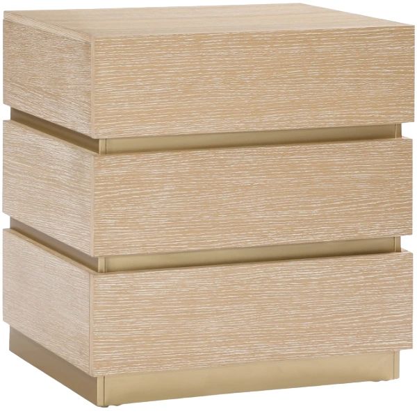 Meridian Furniture Zaylan Natural Nightstand-0