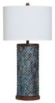 StyleCraft Blue Opal Table Lamp-0