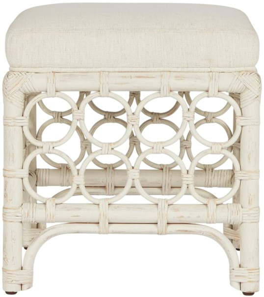 Universal Furniture Rattan Stool - Thumbnail 2