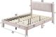 Crown Mark Lucia Pink Queen Platform Bed-2