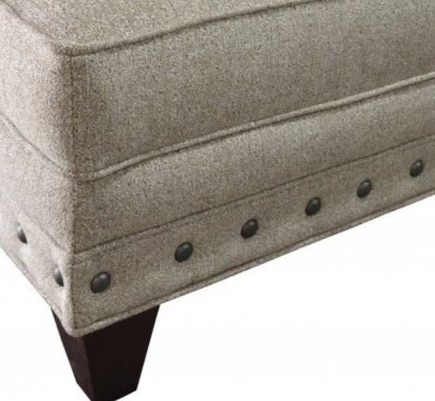Marshfield Furniture Beckett Gray Ottoman-1