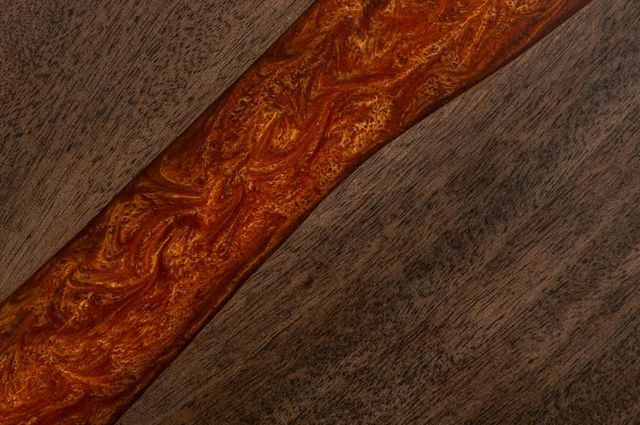 International Furniture Direct Raramuri Brown Round Dining Table-4